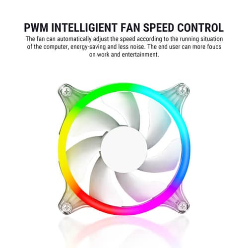 Ant Esports ICE Chroma ARGB 360mm White CPU Liquid Cooler